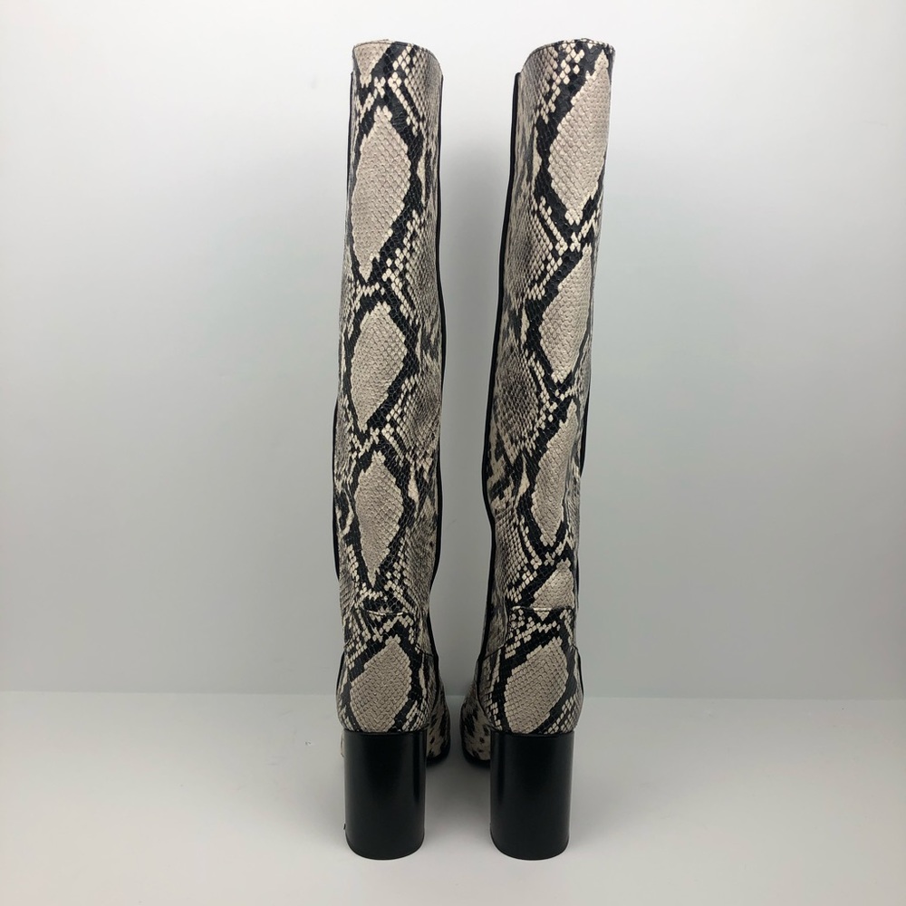 Rag & Bone Aslen Tall Snake Print Leather Boot - Picture 6 of 7